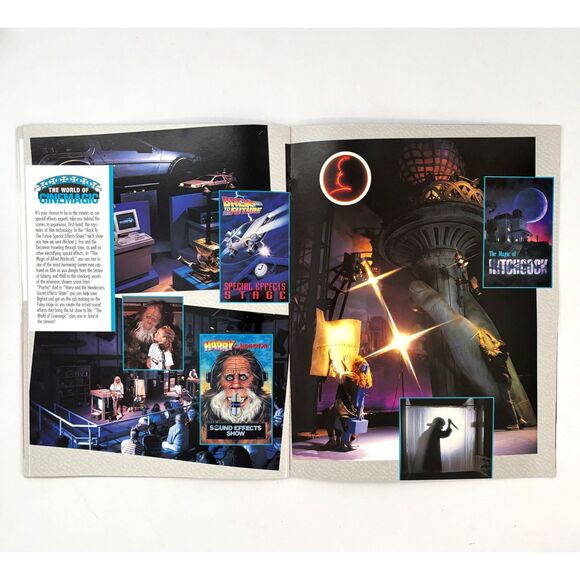 1991 Vintage Universal Studios Hollywood Official Pictorial Guide E T Centerfold - Picture 5 of 8